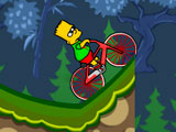 Симпсон на велосипеде