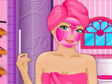 Пижамный макияж для Барби