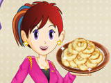 Кухня Сары: Готовить яблочные пончики