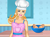 Барби готовит тыквенный пирог
