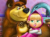 Маша и Медведь на фабрике игрушек