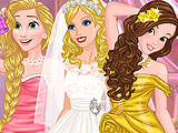 Свадебное селфи Барби с принцессами