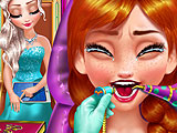 Принцессы: стоматолог и макияж